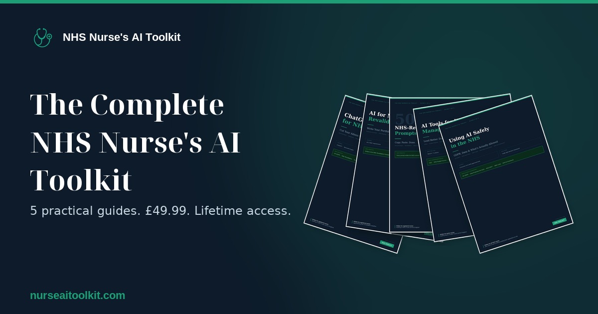 AI Tools for NHS Nurses | ChatGPT Guides for UK Nurses 2026